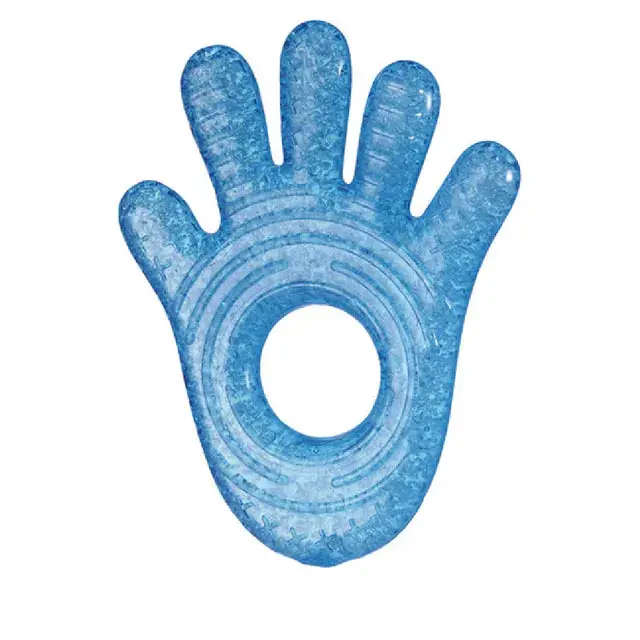 Munchkin Fun Ice Hand Chewy Teether – Blue 1