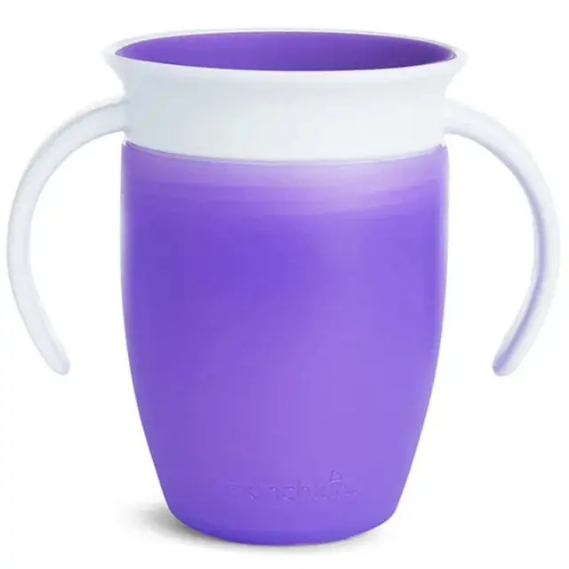 Munchkin Miracle 360 Trainer Cup – 7Oz Purple Transition Cup (Single) 1