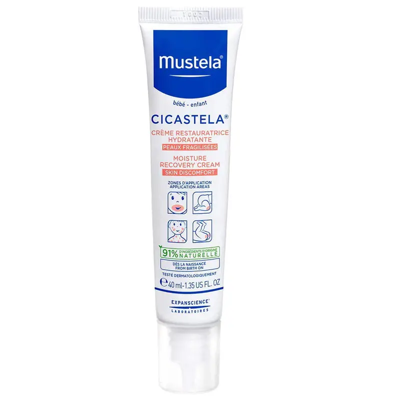 Mustela Cicastela Recovery Cream For Dry Skin – 40 Ml 1