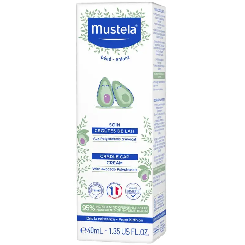 Mustela Cradle Cap Relief Cream – 40 Ml 1