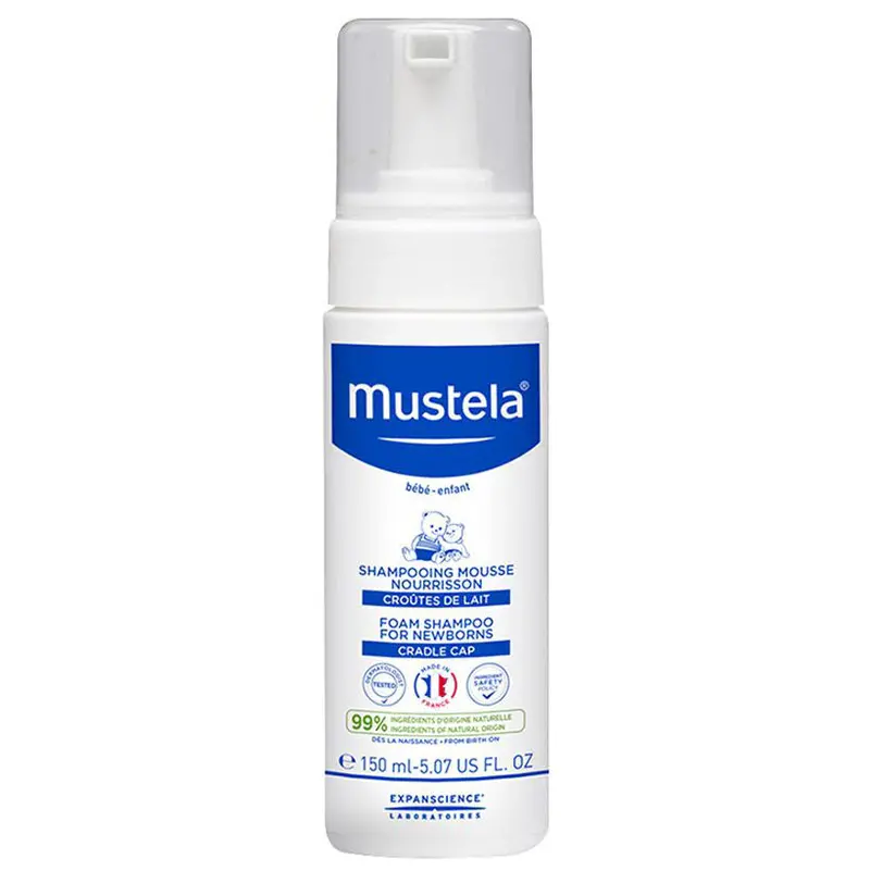 Mustela Foam Shampoo For Newborns – 150 Ml 1