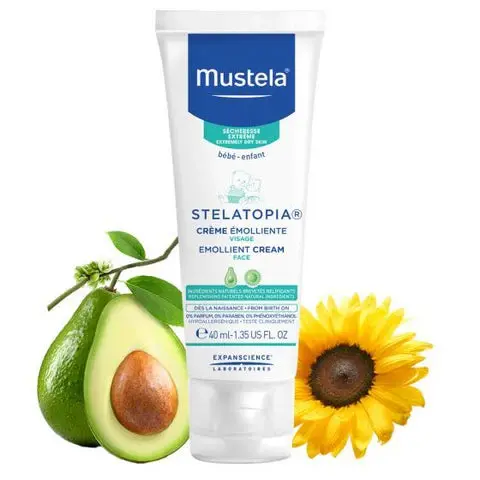Mustela Stelatopia Face Emollient Cream – 40 Ml 1