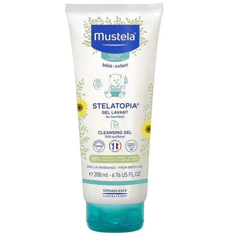 Mustela Stelatopia Gentle Cleansing Gel – 200 Ml 1