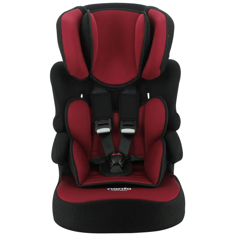 Nania Beline Convertible Car Seat – Group 1/2/3 In Bordeaux 1