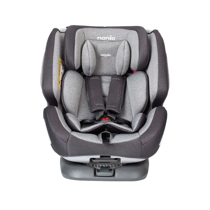 Nania One360° Isofix Convertible Car Seat – Grey Melange, Group 0+/1/2/3 (0–36 Kg) 1