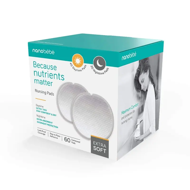 Nanobebe Day & Night Reusable Nursing Pads 1