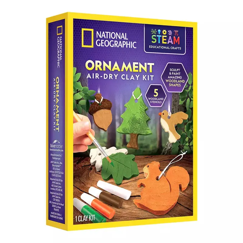 National Geographic Air-Dry Clay Pottery Making Set 1