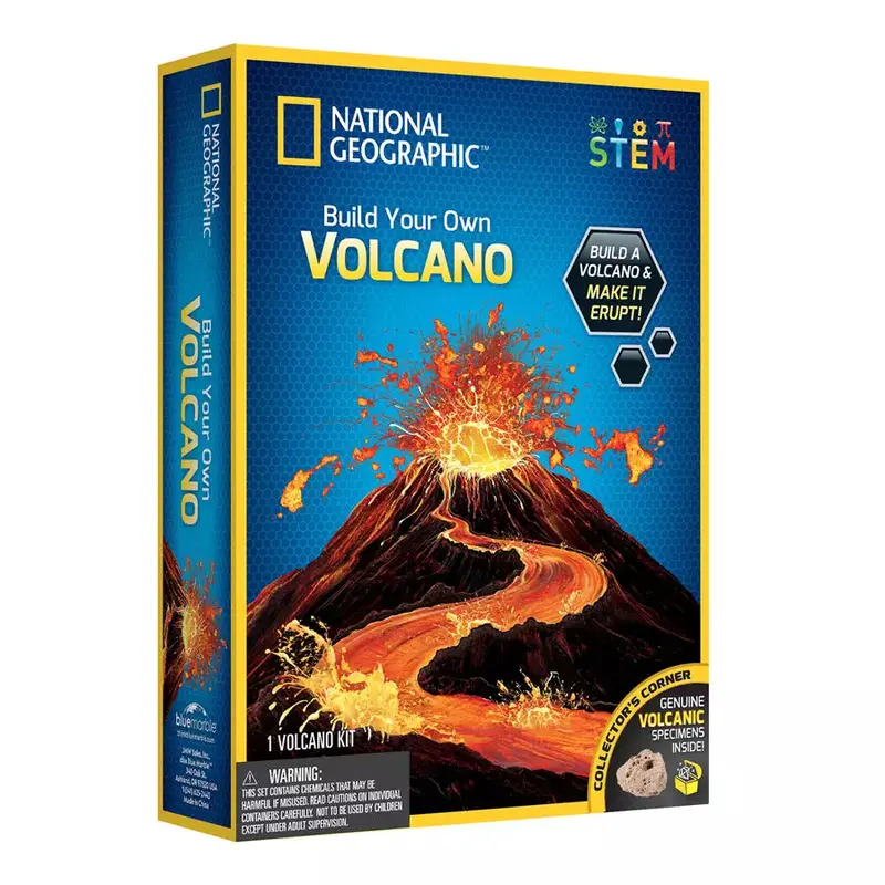 National Geographic Build-Your-Own Volcano Model Kit 1