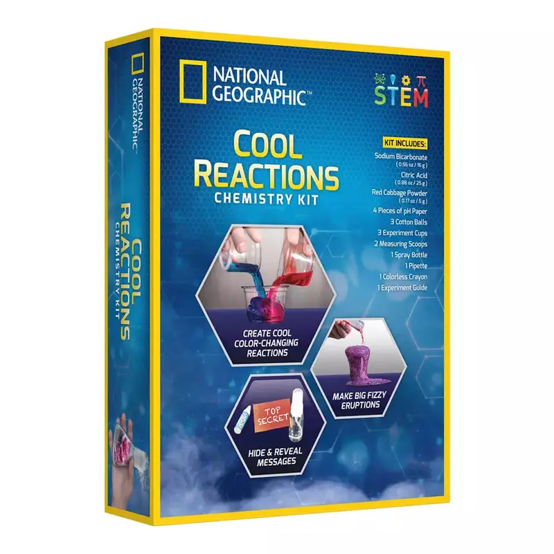 National Geographic Cool Reactions Science Experiment Kit 1