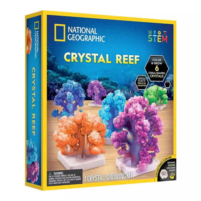 National Geographic Coral Reef Crystal Growing Experiment Set 1