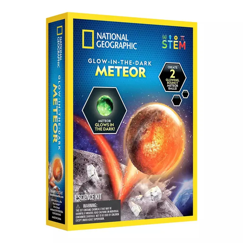 National Geographic Glow-In-The-Dark Meteor Science Kit 1