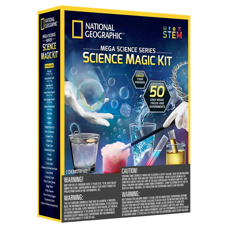 National Geographic Mega Science Magic Experiment Kit 1