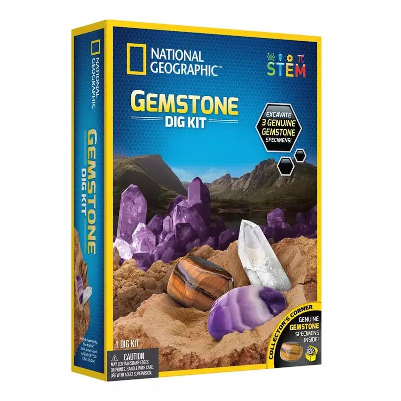 National Geographic Premium Gemstone Dig Kit 1