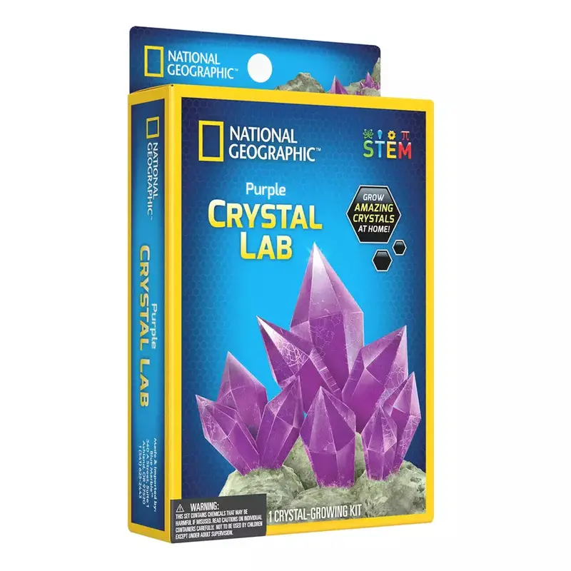 National Geographic Purple Crystal Lab Kit (Carded) 1