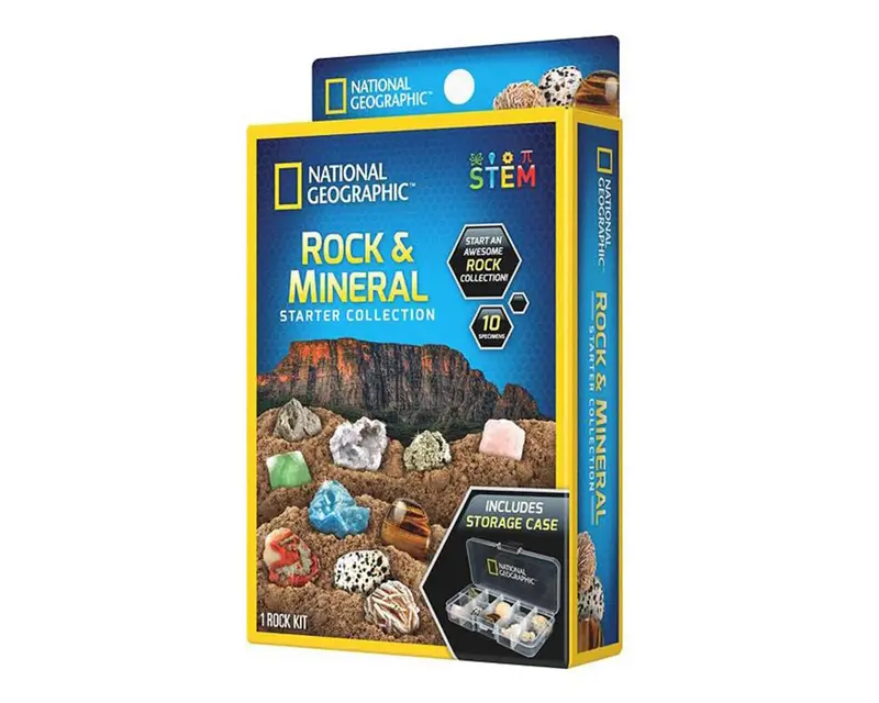 National Geographic Rock & Mineral Collection Starter Kit 1