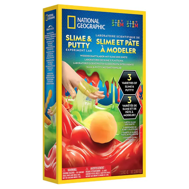 National Geographic Slime & Putty Science Experiment Lab 1