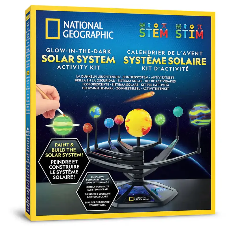 National Geographic Solar System Model Building & Learning Activity Kit 1