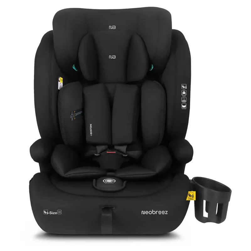 Neobreez I-Bostoni 3-In-1 Ece R129 Child Car Seat – Sleek Black 1