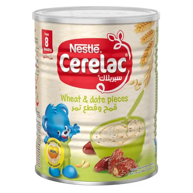 Nestlé Cerelac Wheat & Date Infant Cereal – 400G 1