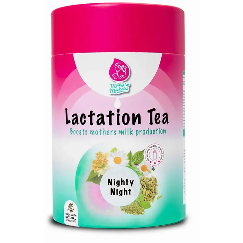 Nighttime Lactation Tea For Breastfeeding Moms – Milky Makers 1