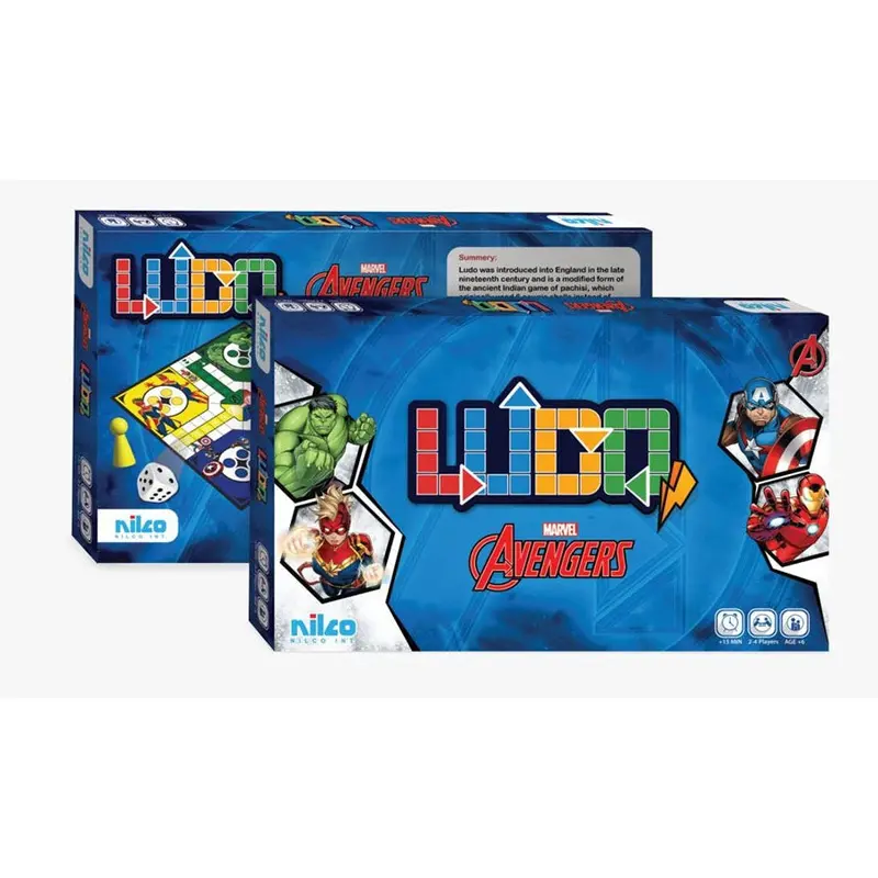 Nilco Avengers Ludo Board Game – Superhero-Themed Family Game 1
