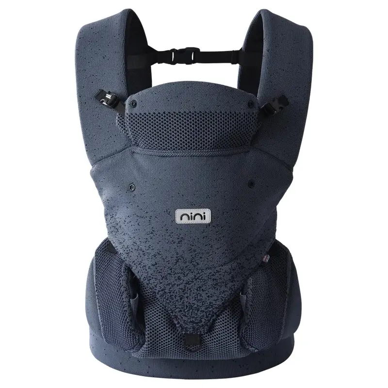 Nini Airnest Lightweight Baby Carrier In Navy Blue 1