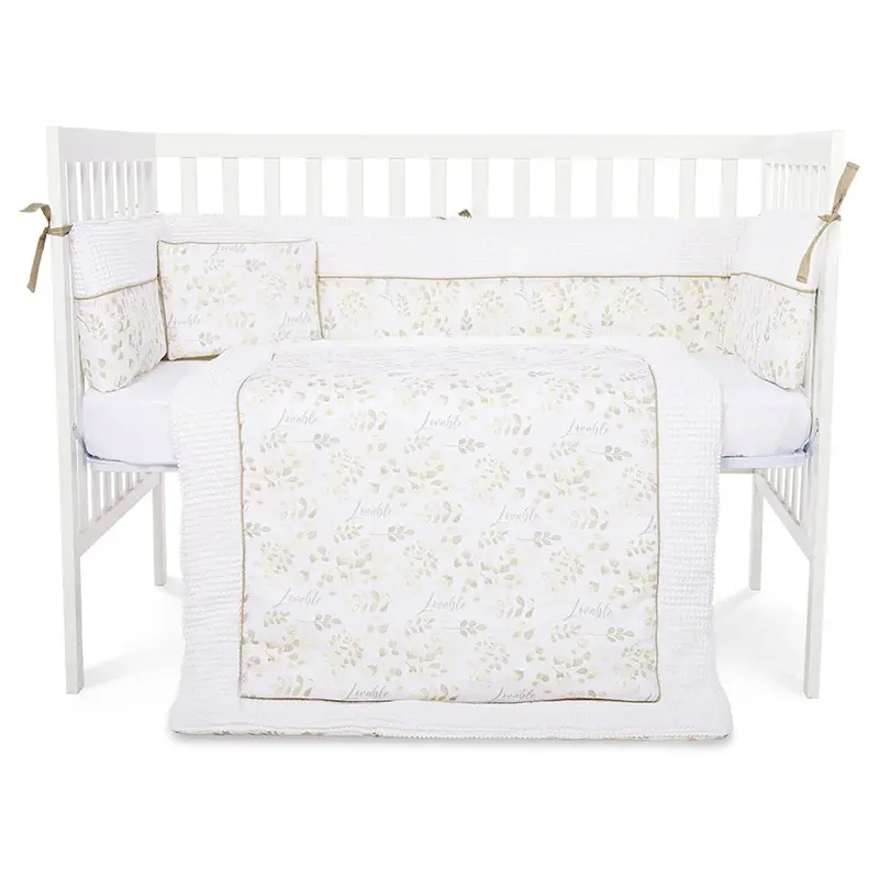 Nini Soft Crib Bedding Set – Adorable Theme, Crib Not Included 1