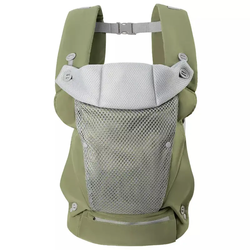 Nini Vandrer Baby Carrier In Olive Green – Lightweight & Adjustable 1