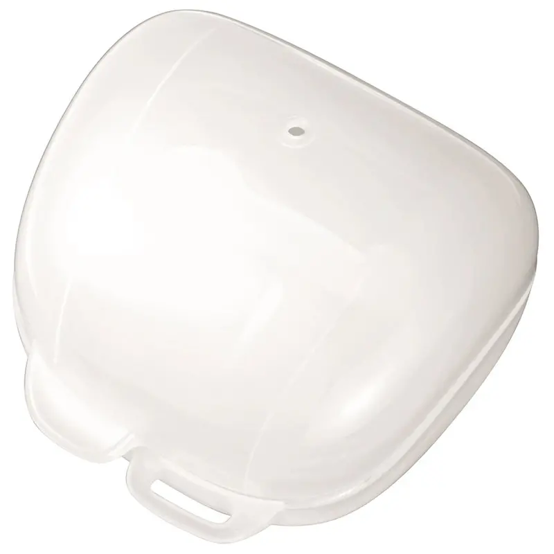 Nip 2-In-1 Soother Sterilizer & Hygienic Storage Case – White Compact Unit 1