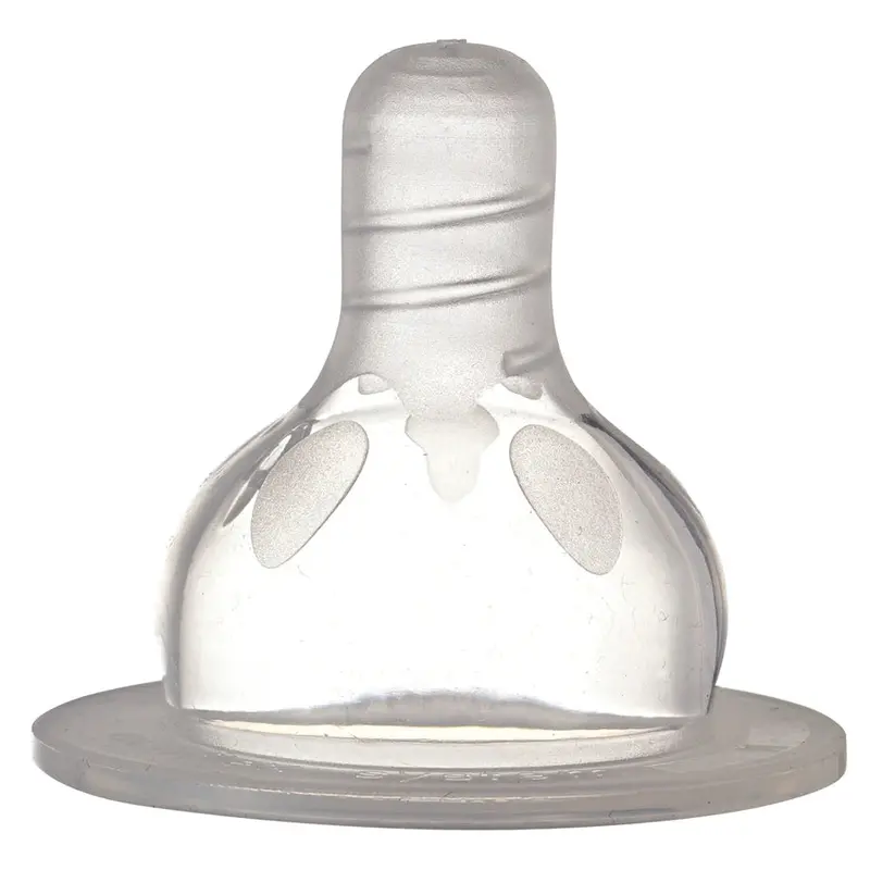 Nip Wide-Neck Round Teat – Medium Flow (0+ Months) 1