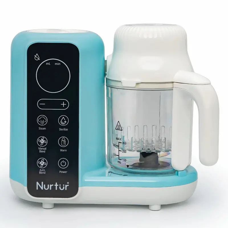 Nurtur 7-In-1 Electric Baby Food Blender – 300Ml, Blue 1
