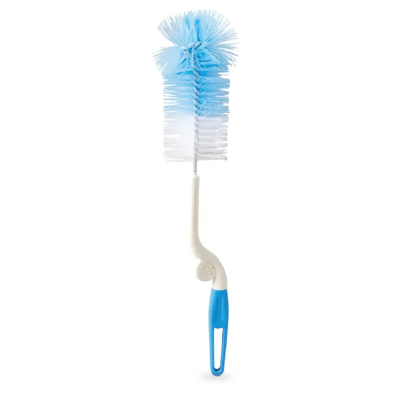 Nurtur All-In-One Bottle Brush With Integrated Teat Cleaner For Effortless Feeding Hygiene 1