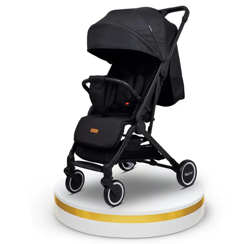 Nurtur Bravo Full-Size Baby Stroller – Black 1