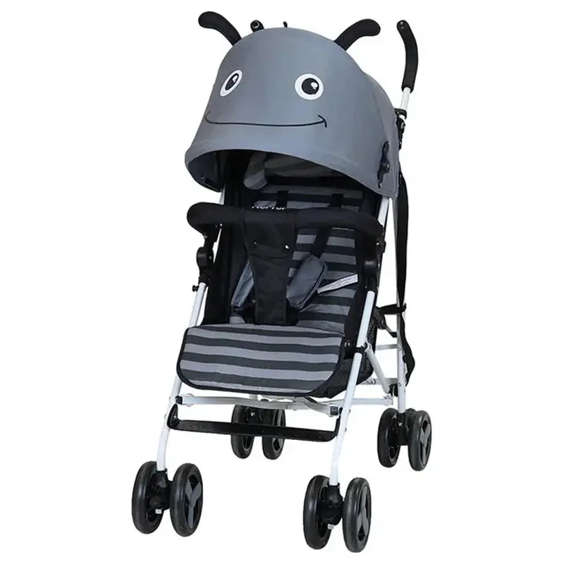 Nurtur Luca Bee Lightweight Stroller – Grey 1