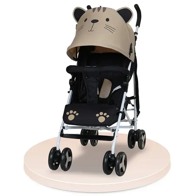 Nurtur Luca Cat Lightweight Stroller – Beige 1
