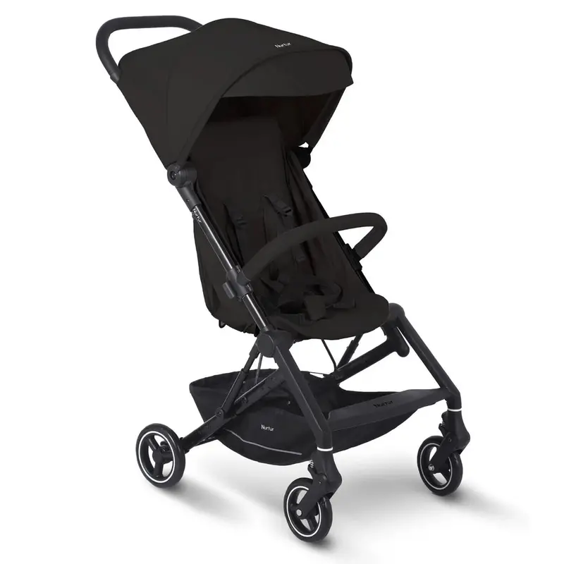 Nurtur Pixel Modern Baby Stroller – Black 1