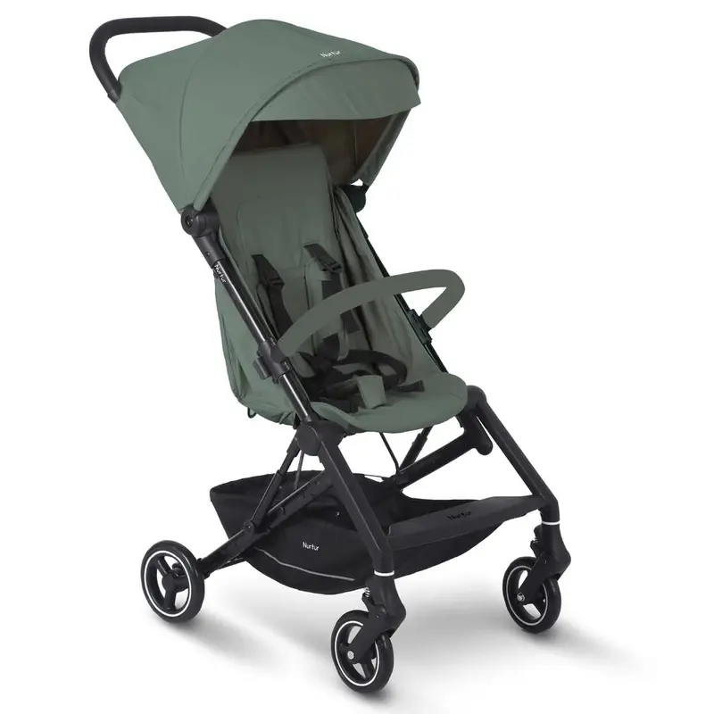 Nurtur Pixel Modern Baby Stroller – Green 1