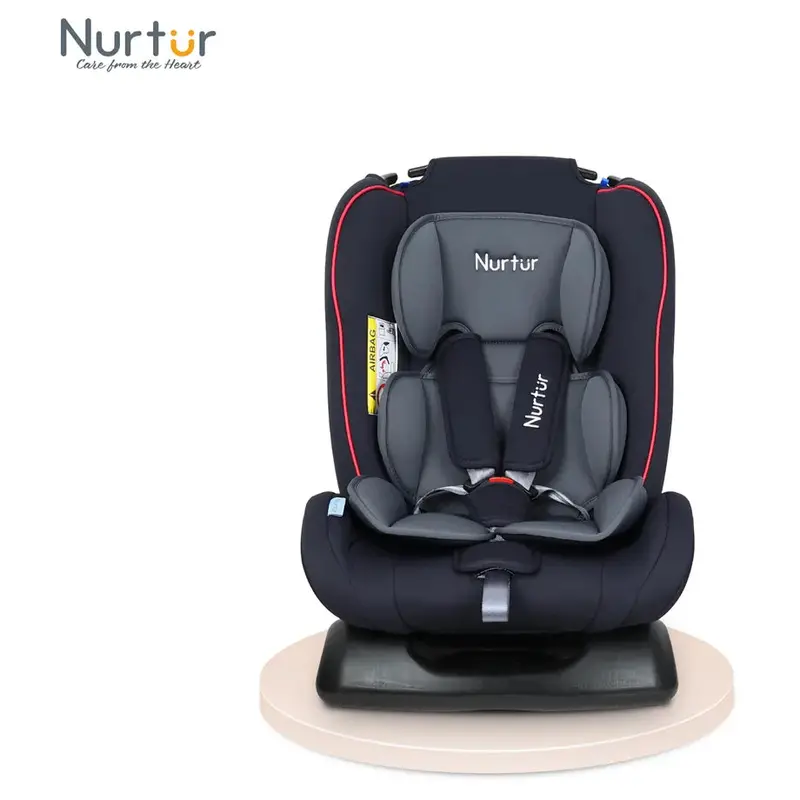 Nurtur Premium Infant Car Seat In Black And Grey 1