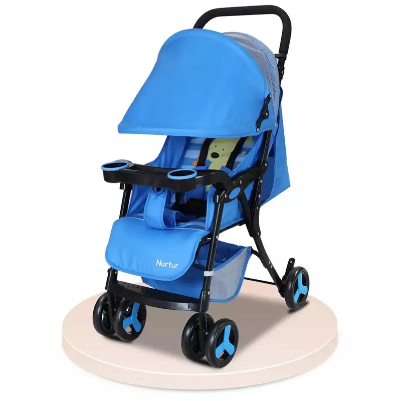 Nurtur Ryder Lightweight Travel Stroller – Blue 1