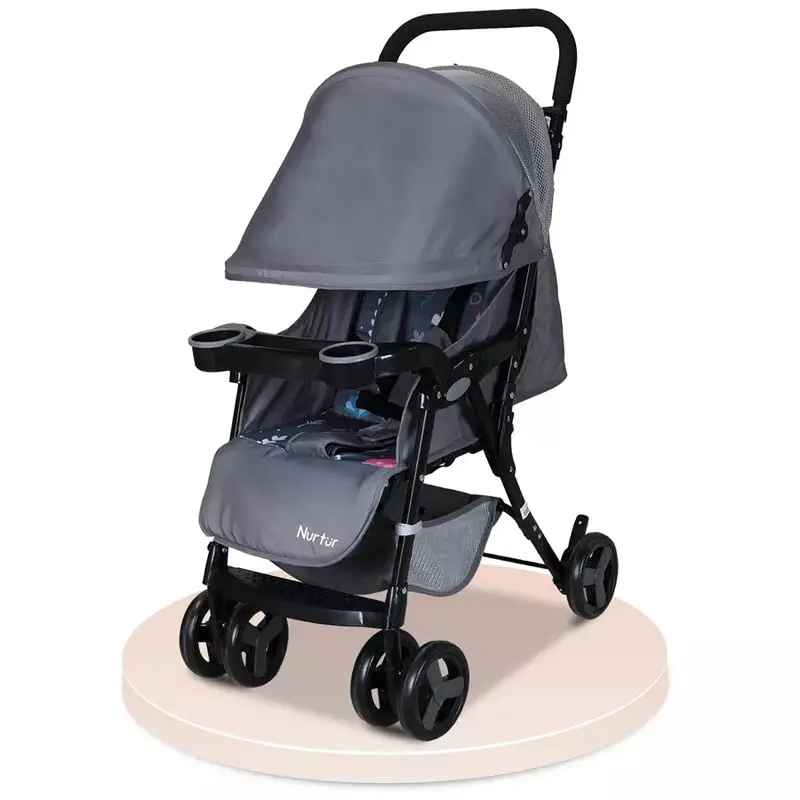 Nurtur Ryder Lightweight Travel Stroller – Grey 1