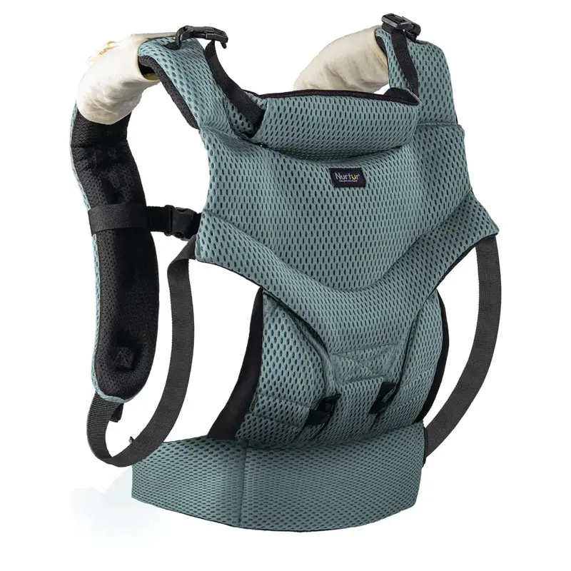 Nurtur Willow Deluxe Breathable Mesh Baby Carrier – Dual-Facing Black 1