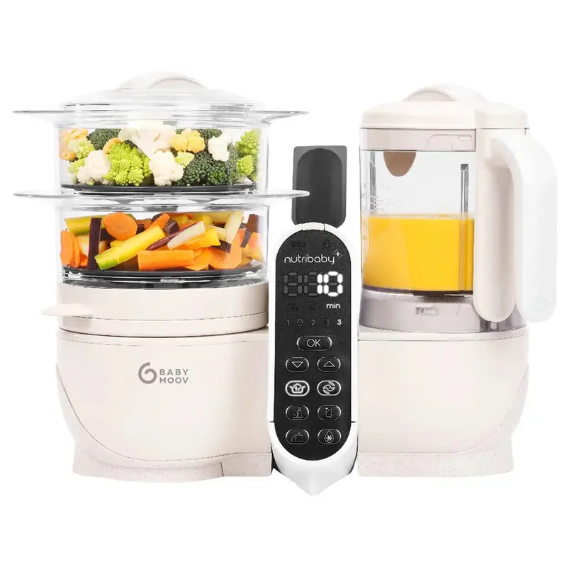 Nutribaby+ 6-In-1 Infant Food Maker In Natural Beige 1