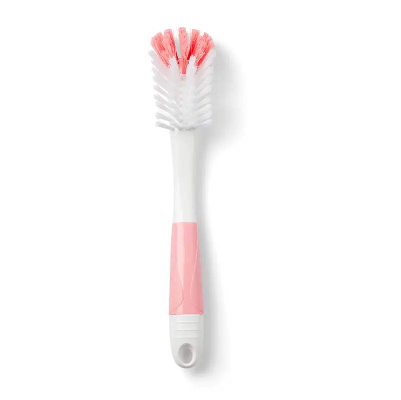Nuvita 2-In-1 Bottle Brush And Clamp – Pink 1