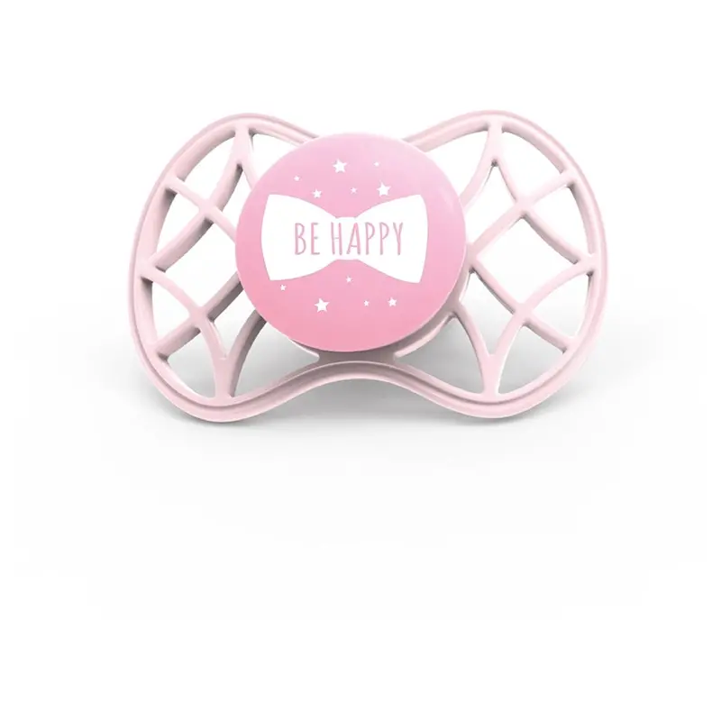 Nuvita Air55 Cool Orthodontic Soother – Rose Quartz (Newborn+) 1