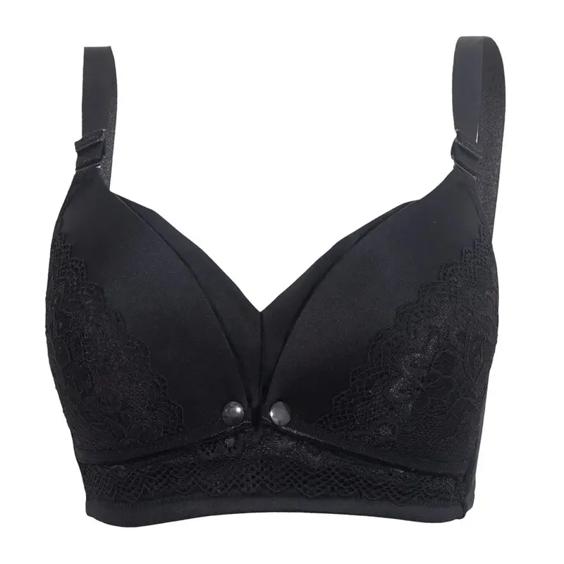 Okus Full-Cup Maternity & Nursing Bra In Black 1
