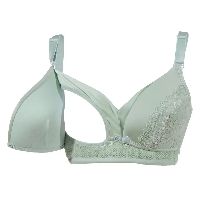 Okus Green Full-Cup Maternity And Nursing Bra – Enhanced Coverage & Lift 1