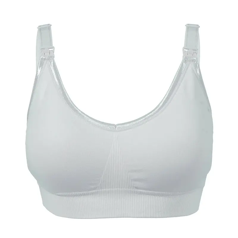 Okus Original Full-Coverage Maternity & Nursing Bra – Light Grey 1