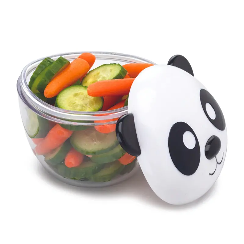 Panda Design Snack Container – Melii Child-Friendly Food Jar 1