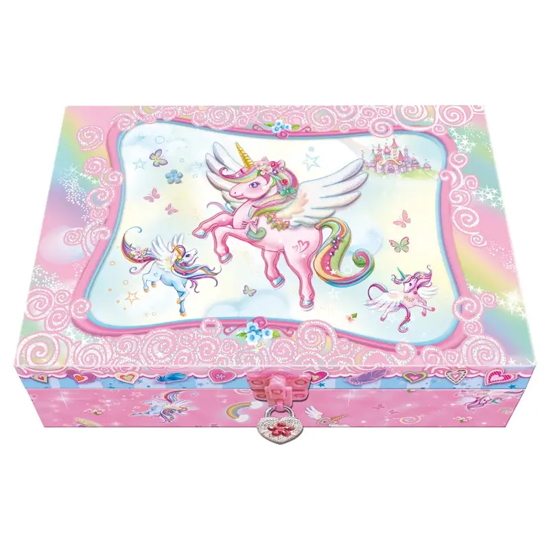 Pecoware Single-Tier Keepsake Trinket Box 1