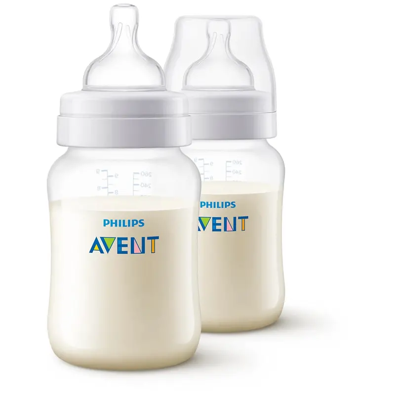 Philips Avent Anti-Colic Baby Bottles – 260Ml, Bpa-Free, 2-Pack 1